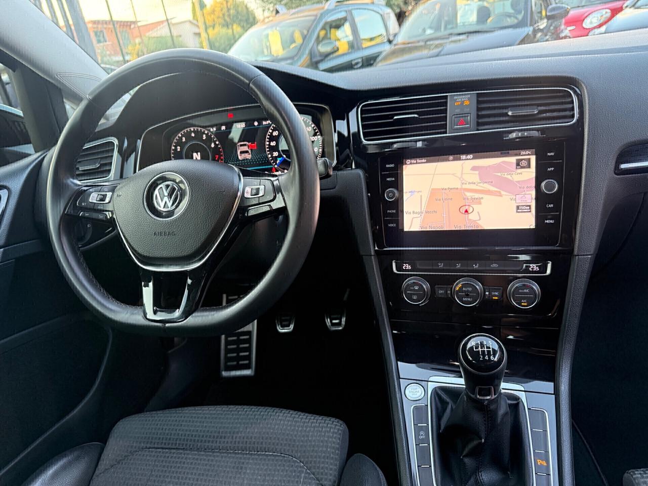 VW Golf 7.5 Rline 1.4 TGI 110cv Finanziabile - metano