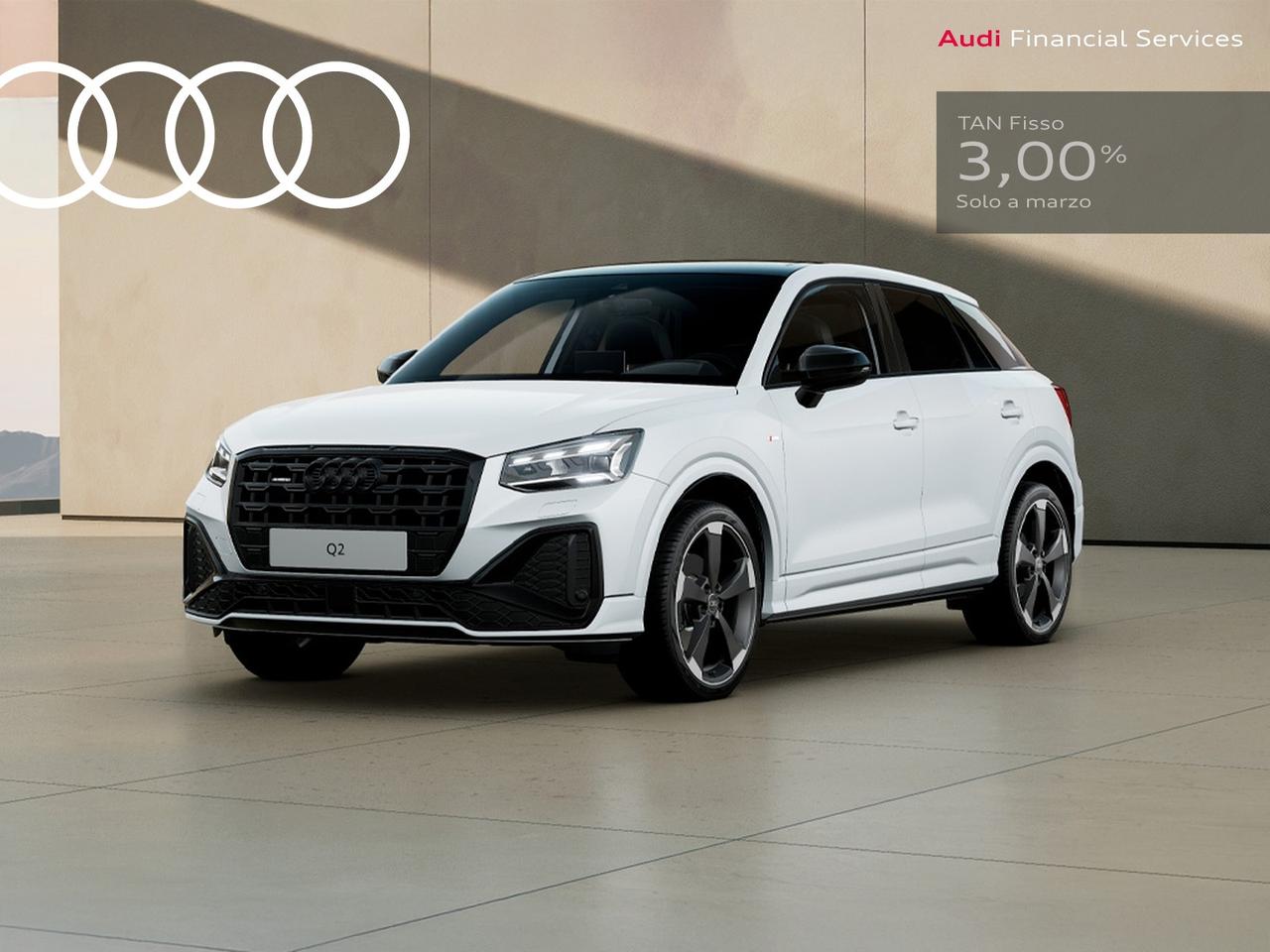 Audi Q2 40 2.0 tfsi identity black quattro s-tronic