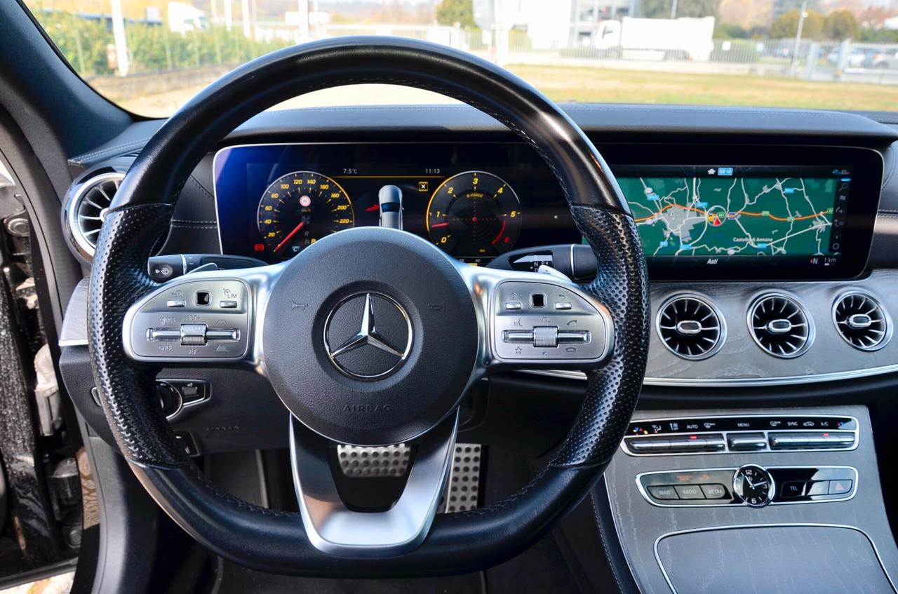 MERCEDES-BENZ CLS 400 COUPE PREMIUM PLUS 4MATIC 340cv AUTO, SERVICE MERCEDES, UFF ITALIANA, TETTO, BURMESTER, MULTIBEAM, RETROCAMERA, PELLE, PERMUTE