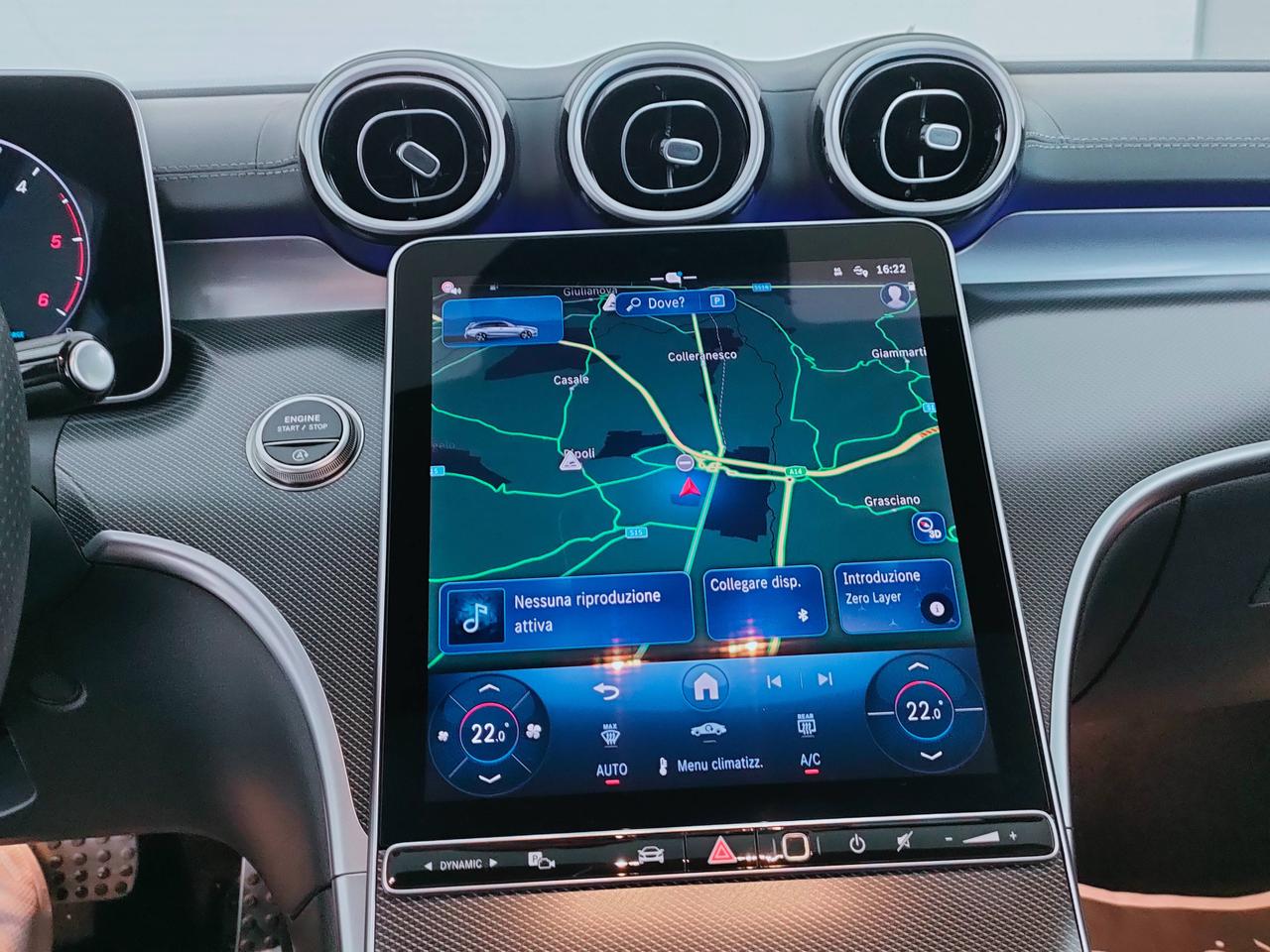 Mercedes-Benz Classe C-S206 SW 2021 - C SW 220 d mhev AMG Line Advanced Plus 4matic 200cv auto