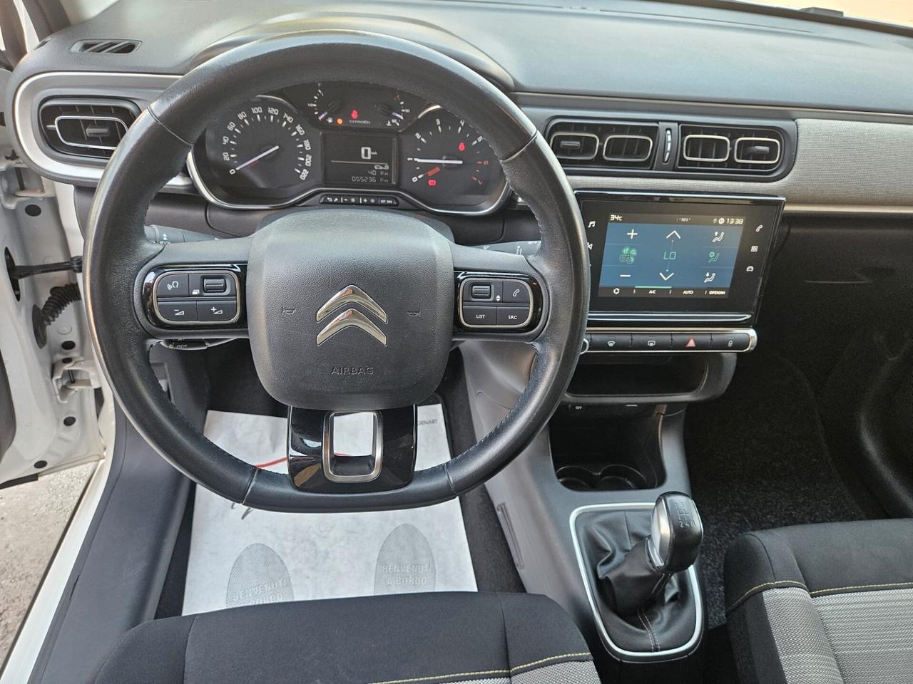 Citroen C3 1.2 benzina 61kw SHINE 2019