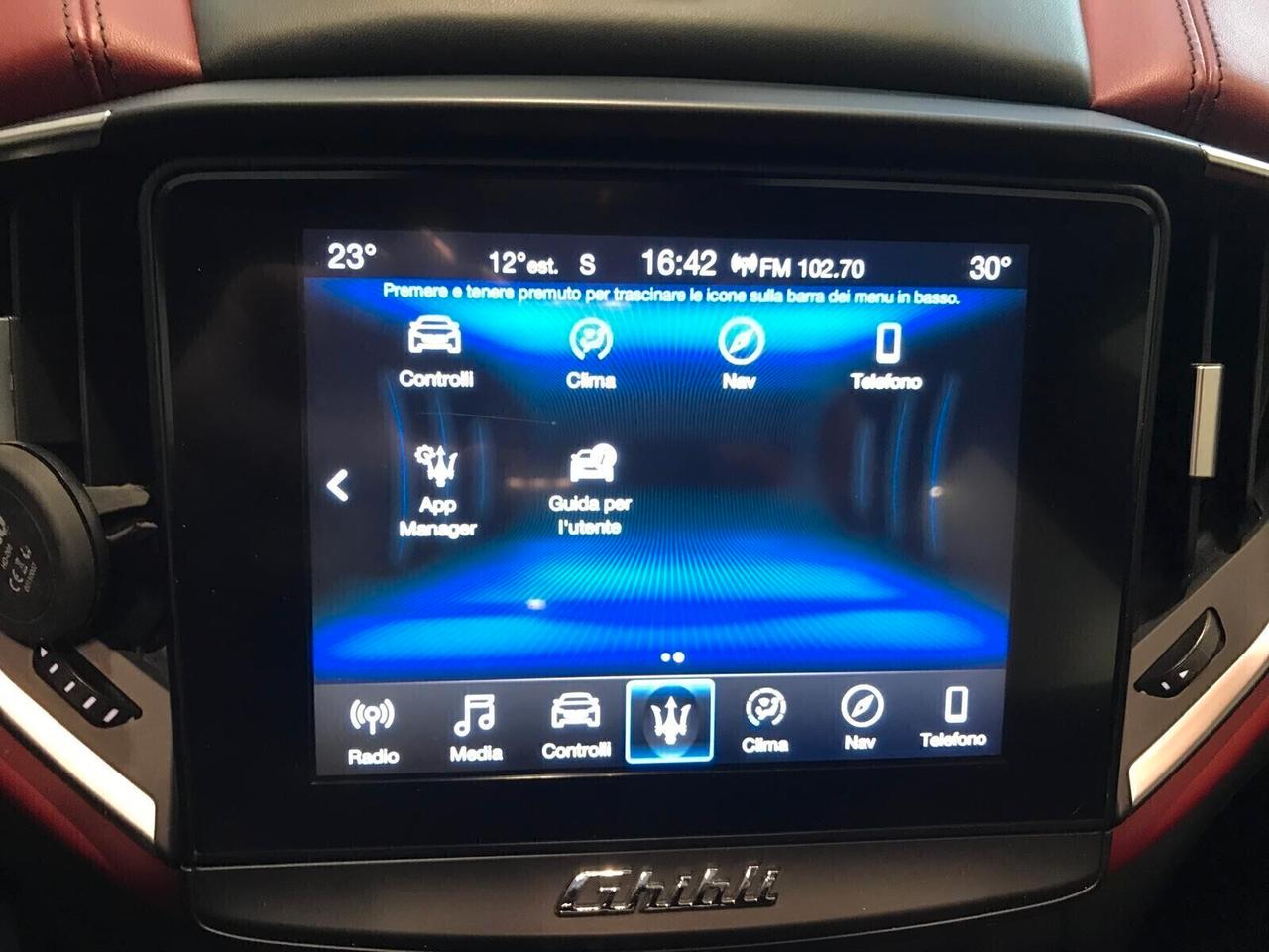 Maserati Ghibli V6 Diesel 250cv Granlusso 12/2018