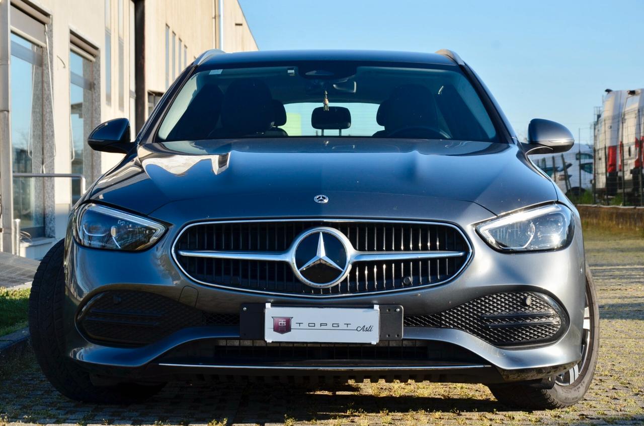 MERCEDES-BENZ C 220d SW MHEV SPORT 200cv AUTO, UFF ITALIANA, EURO 6D, FARI LED, RETROCAMERA, LUCI AMBIENTE, PERMUTE