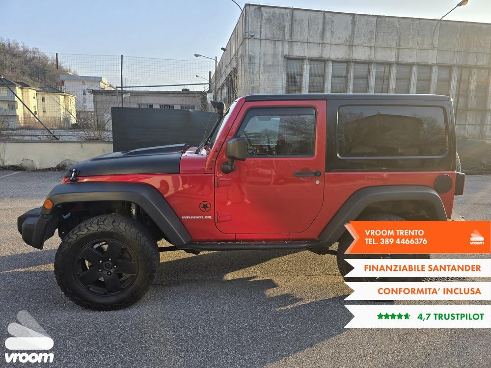 JEEP Wrangler 3ª serie Wrangler 2.8 CRD DPF Ca...