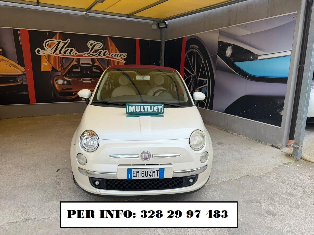 Fiat 500 1.3cc diesel 12 mesi garanzia-2012