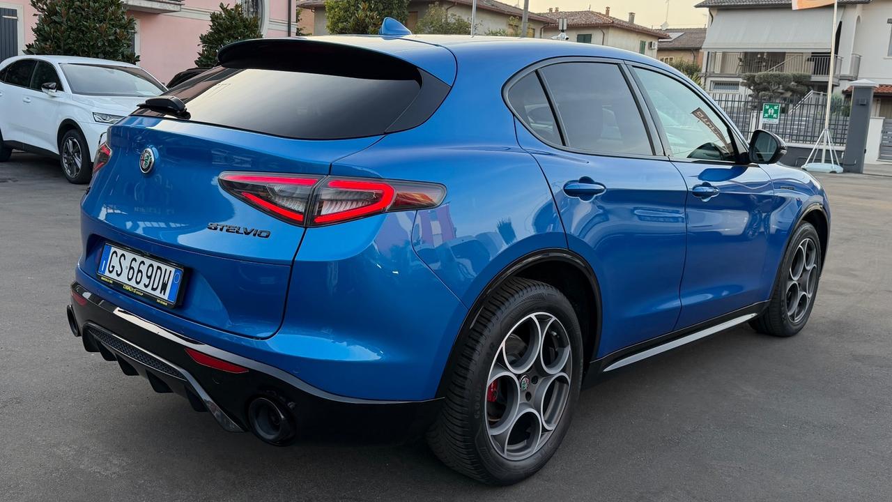 ALFA ROMEO STELVIO Q4 2.2 COMPETIZIONE TURBODIESEL AT8 210 CV - VOLANTE E SEDILI IN PELLE RISCALDATI, FULL LED