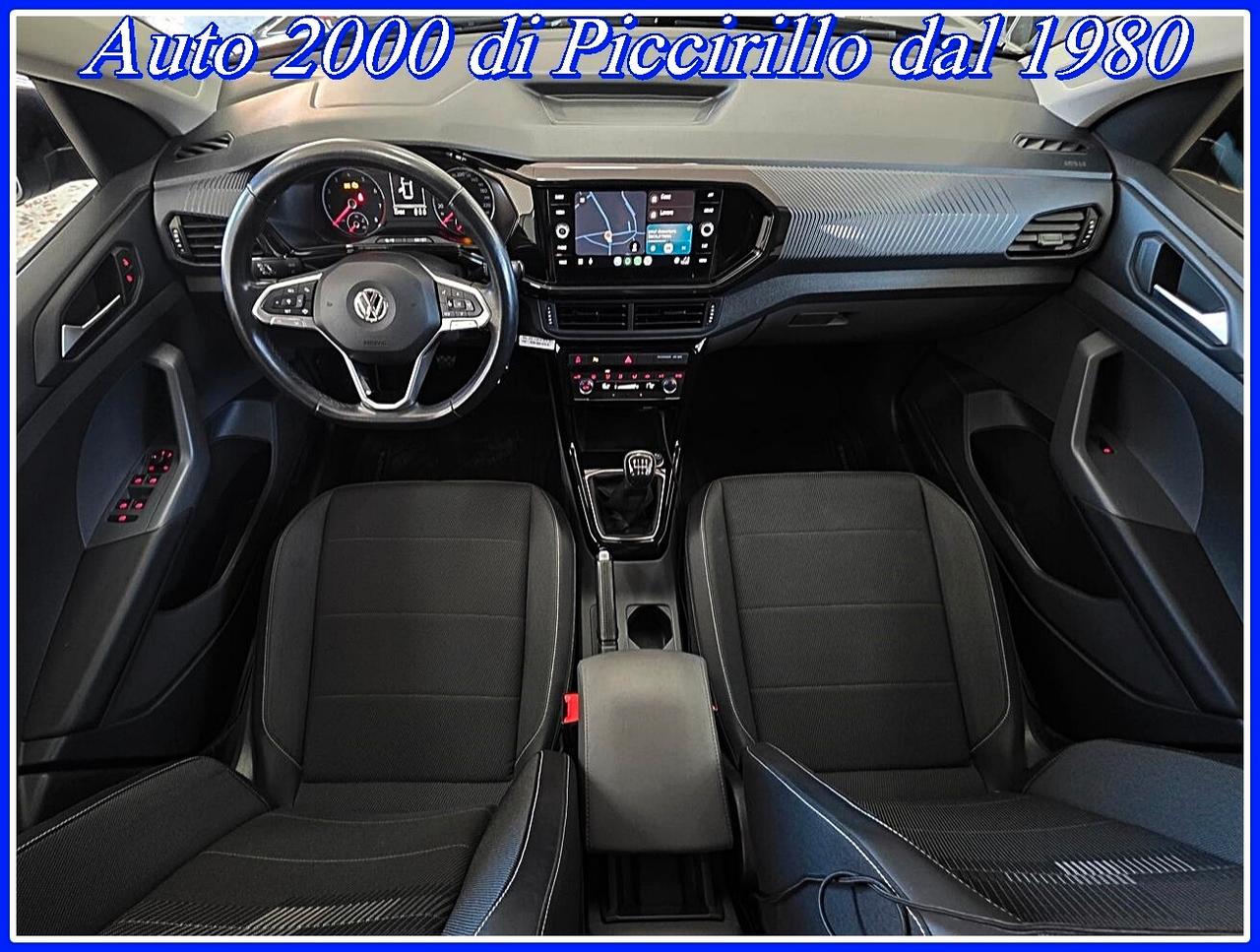 Volkswagen T-Cross 1.0 115CV KmCertificati Garanzia12mesi