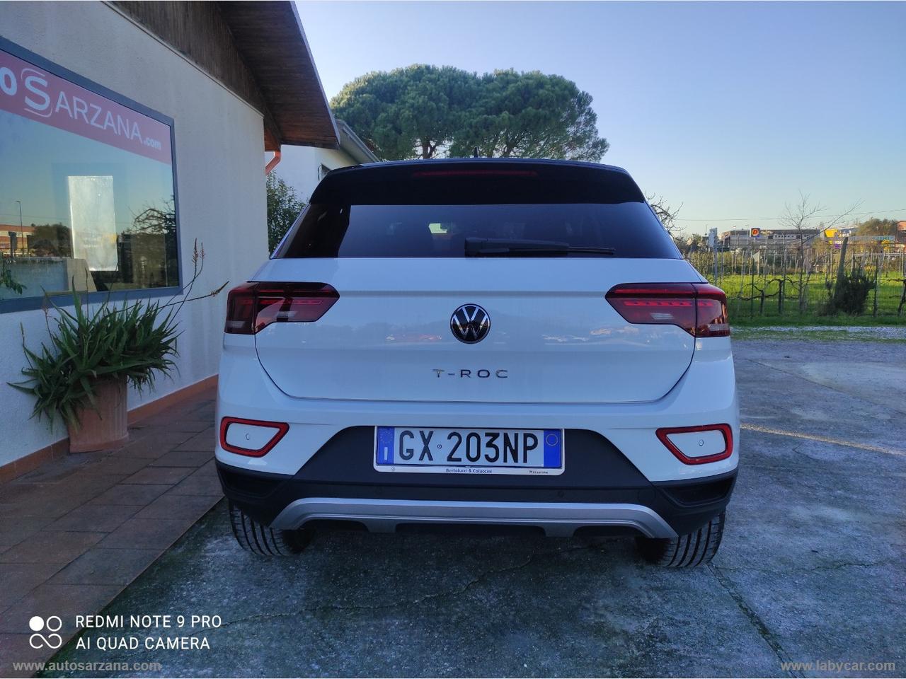 VOLKSWAGEN T-Roc 1.0 TSI Edition Plus KM ZERO - 4 ANNI GARANZIA E TAGLIANDI
