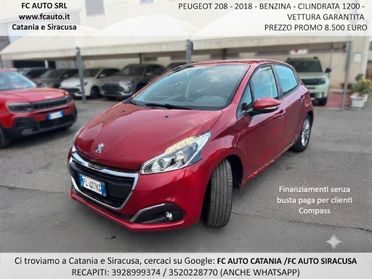 Peugeot 208 PureTech 82 5 porte Allure 2018