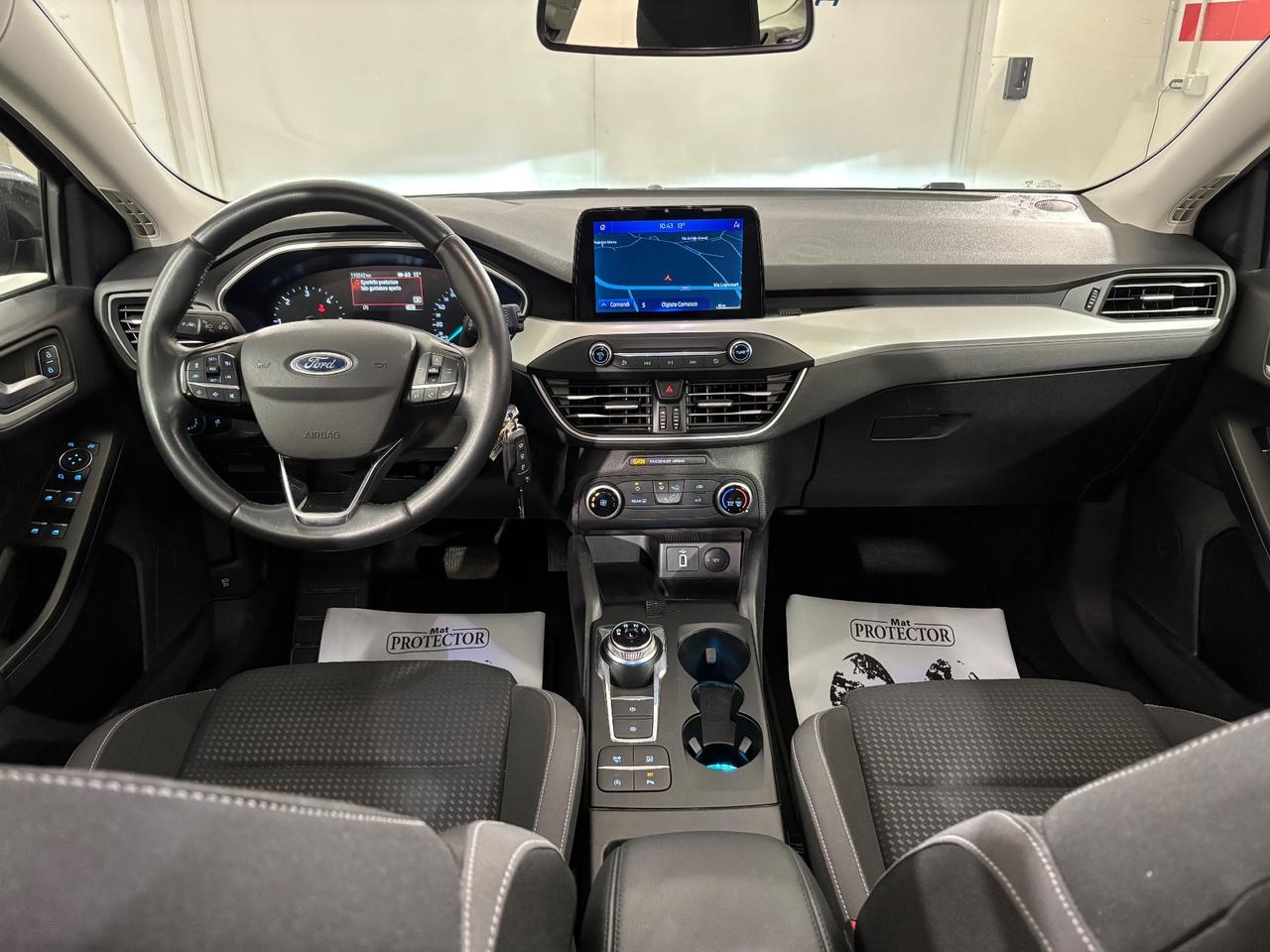 Ford Focus 1.5 EcoBlue 120 CV automatico SW Design Co-Pilot