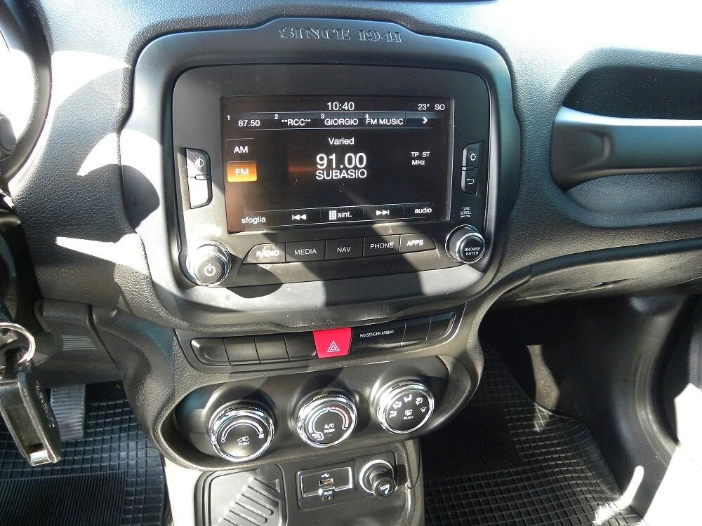 Jeep Renegade 1.6 Mjt 120 CV Limited CLIMA CERCHI CRUISE MULTIFUNZIONE VETRI OSCURTI PDC