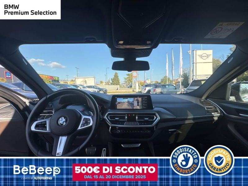 BMW X4 XDRIVE20D MHEV 48V MSPORT AUTO