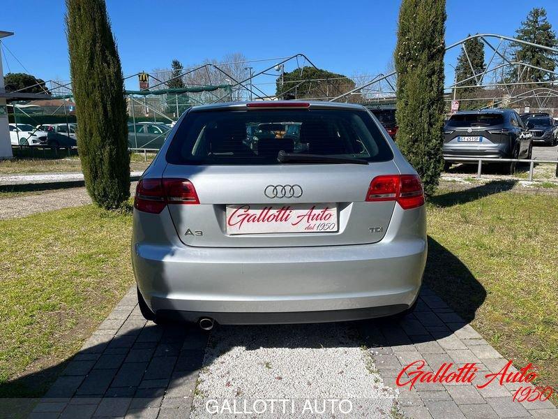 Audi A3 Sportback 1.6 tdi Attraction 90cv