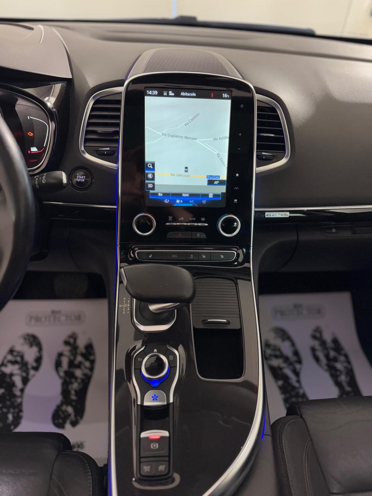 Renault Espace dCi 160CV EDC Energy Initiale Paris 4Control FULL OPTIONAL CRUISE ADATTIVO, SEDILI RISCALDATI, RETROCAMERA, TETTO APRIBILE E MOLTO ALTRO...