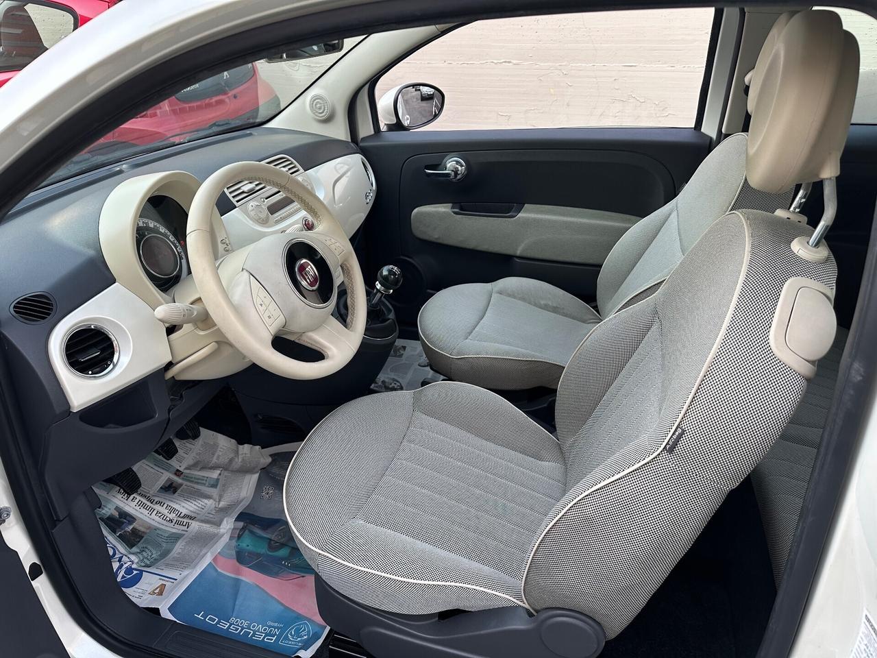 Fiat 500 1.2benz. “TETTO APRIBILE” Km80.000- 2009