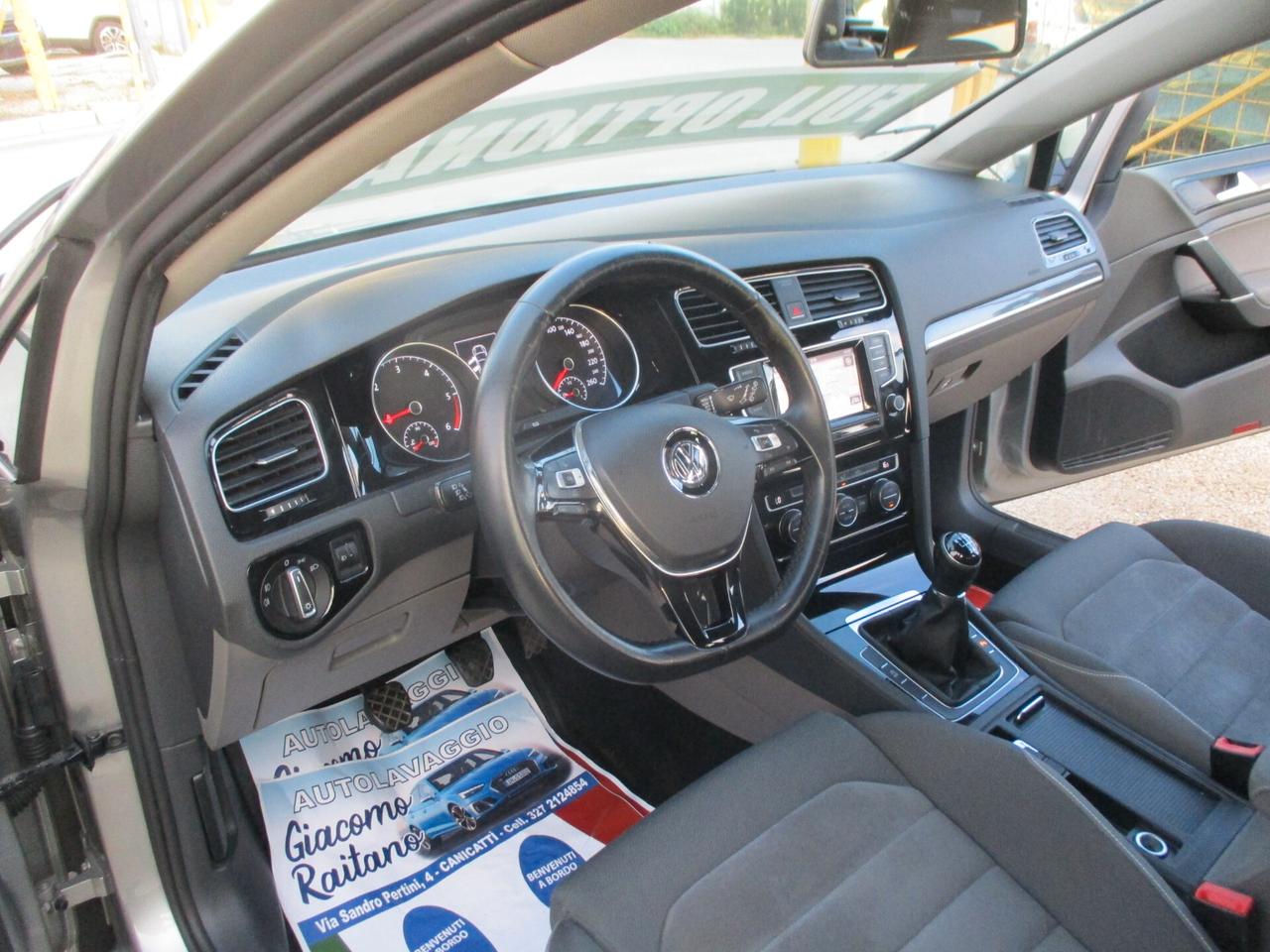 Volkswagen Golf S.W. 1.6 TDI 105 CV MOLTO BELLA