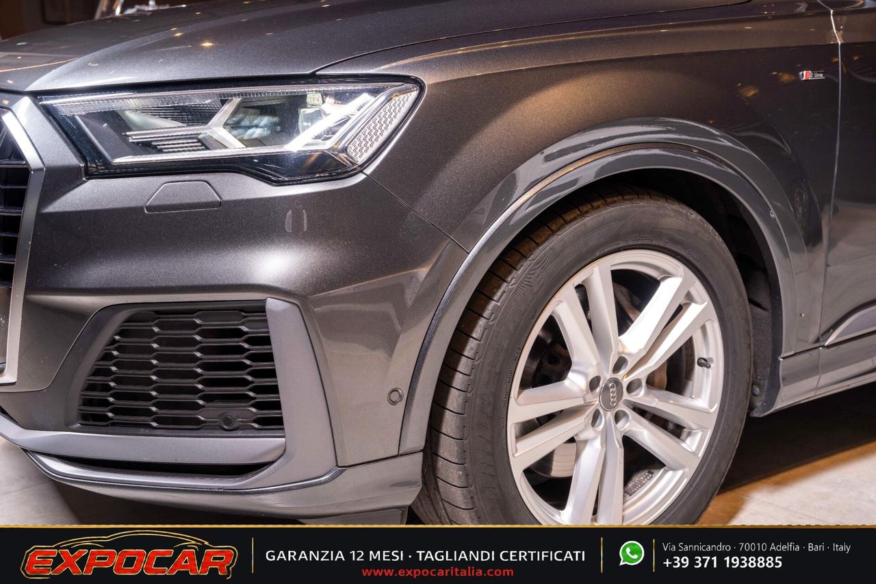 Audi Q7 S Line 45 3.0 tdi mhev quattro tiptronic 7p.ti Sline