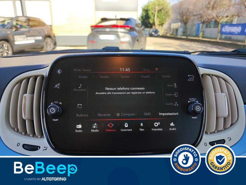 FIAT 500C 1.2 SPIAGGINA 58 69CV