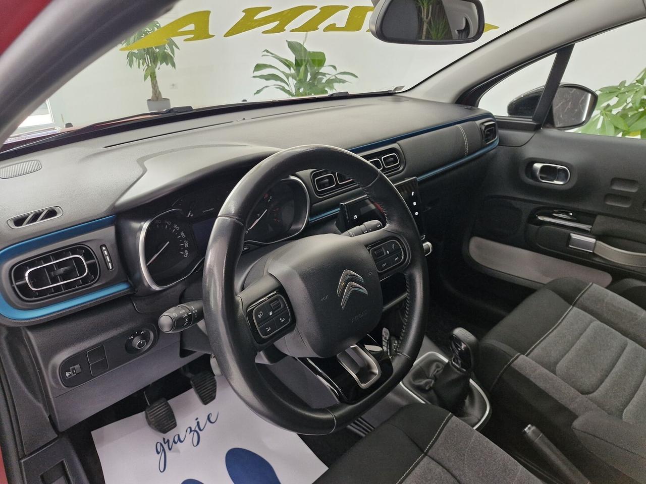 CITROEN C3 1.2 BENZINA S&S SHINE PACK ANNO 2021