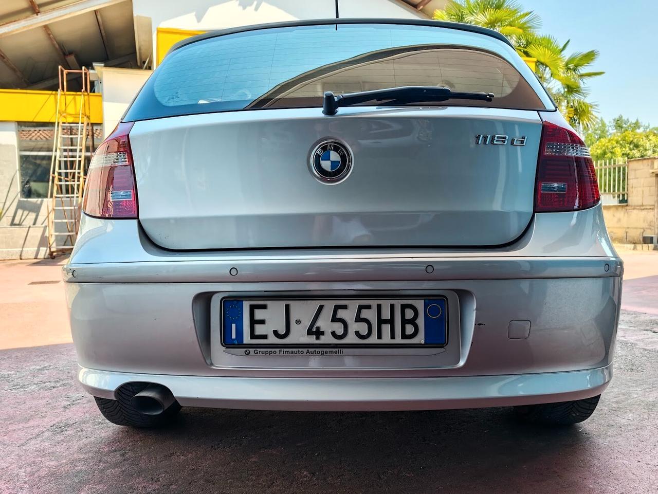 Bmw 118d cat 5 porte Futura SOLO 100MILA KM!!!!!!