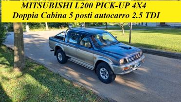Mitsubishi L200 2.5 TDI 4WD Doppia cabina