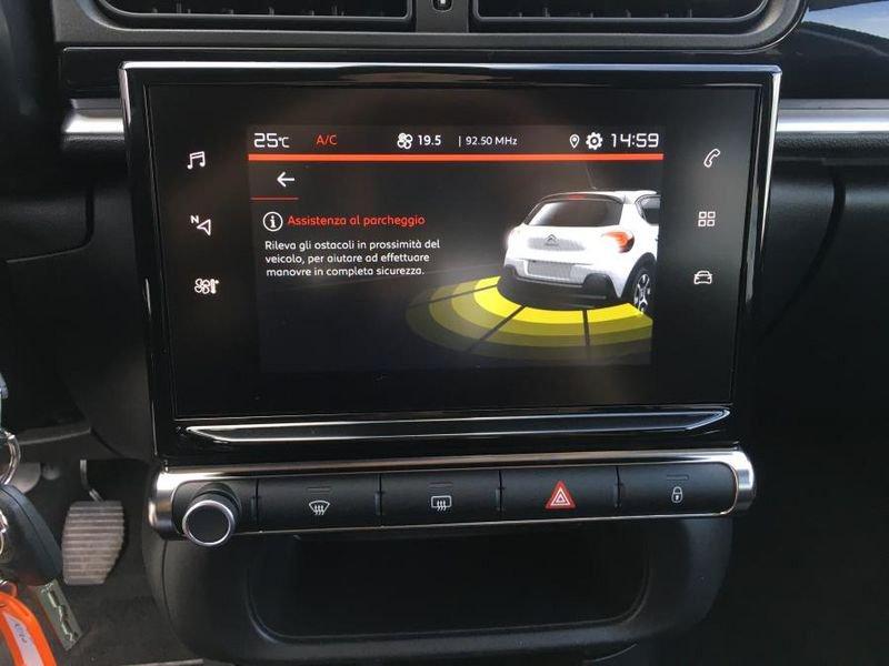 Citroën C3 PureTech 83 S&S Max CERCHI LEGA+VETRI SCURI+CLIMA AUTO