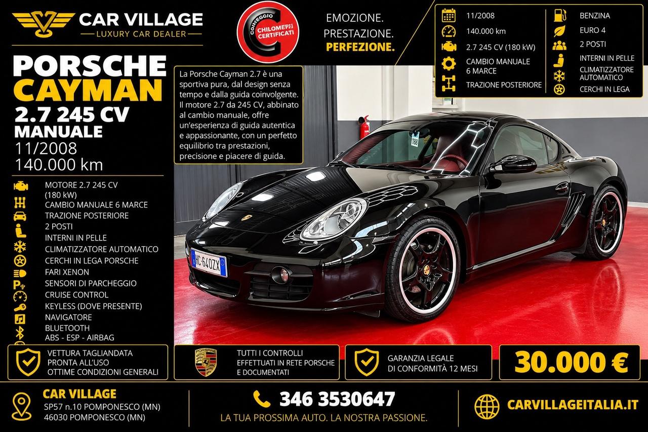Porsche Cayman 2.7