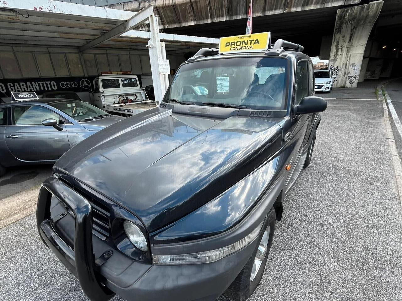 SSANGYONG KORANDO 2 SERIE 2.9 TURBODIESEL ELX - GANCIO TRAINO - EURO 6.200,00 TRATTABILI