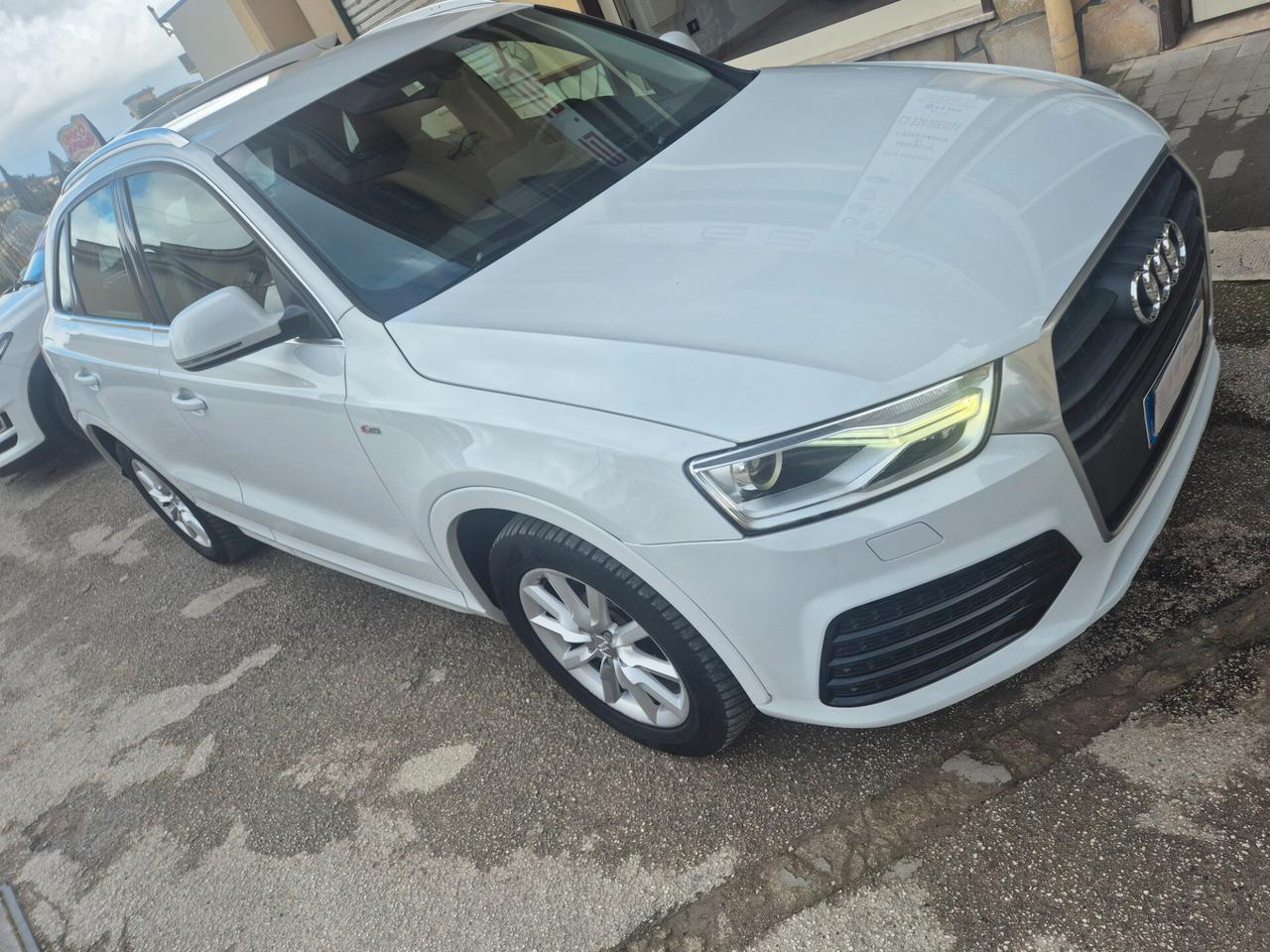 AUDI Q3 2.0 TDI 150CV S LINE ANNO 2017 KM CERTIF