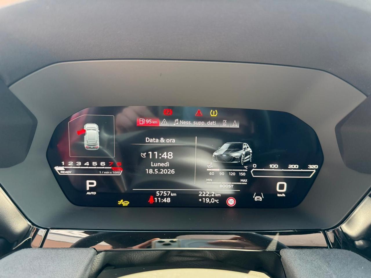 Audi RS3 ACCONTO €25.000 NOLEGGIO RISCATTO NOSCORING