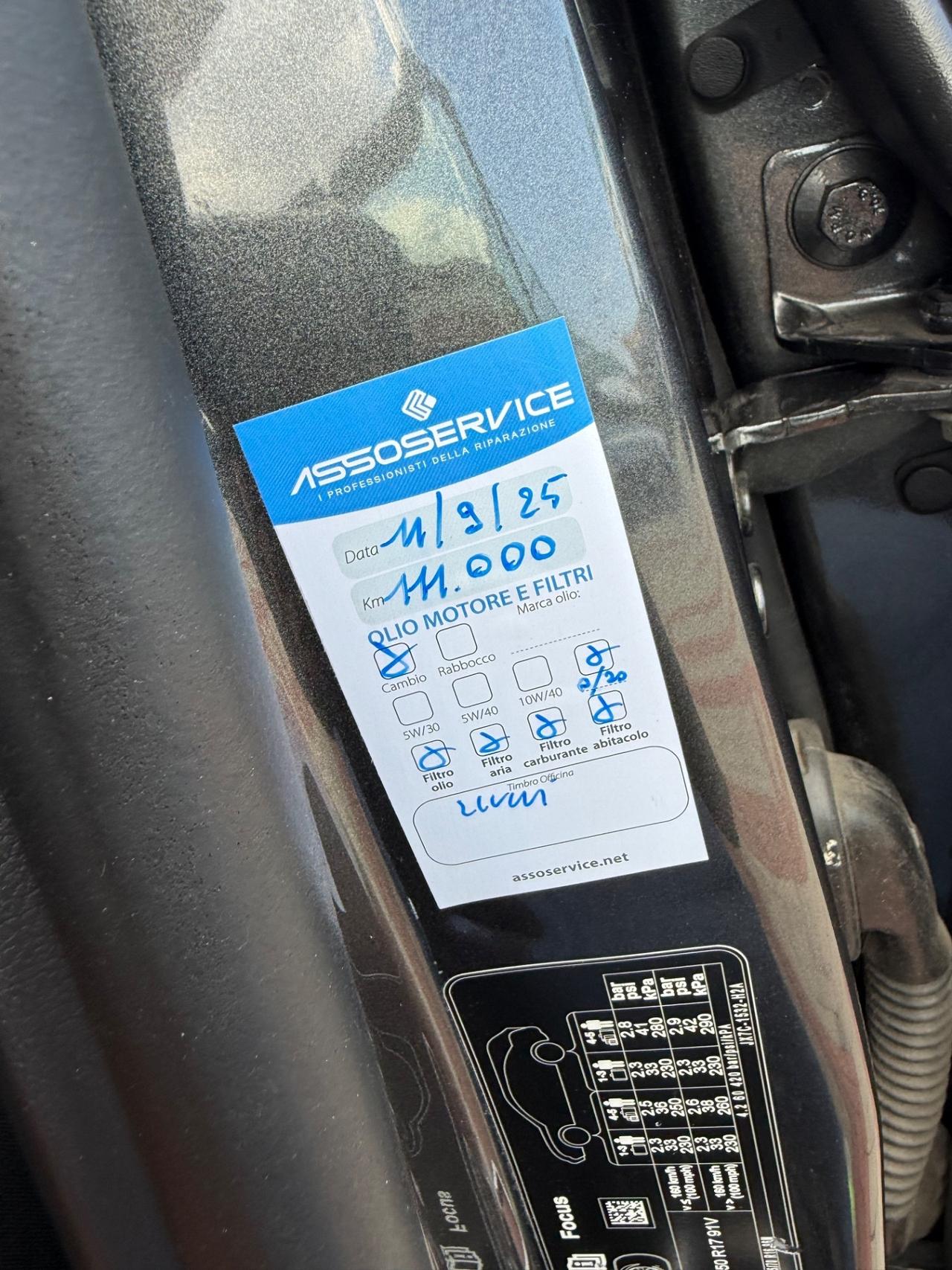 Ford Focus 1.5 EcoBlue 120 CV SW ST-Line