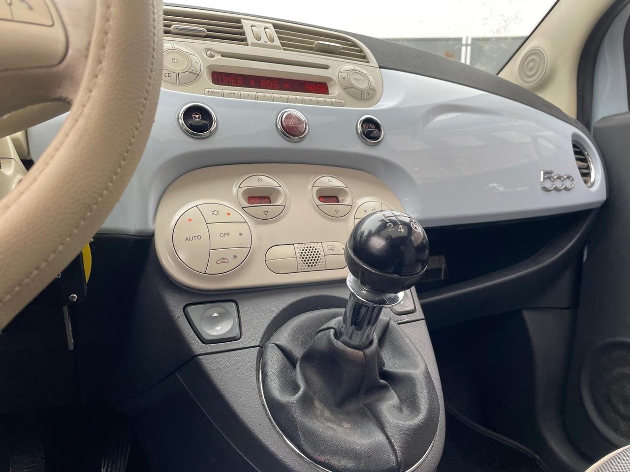 Fiat 500 SuperFull 1.2Benz Lounge Perfett km170mila