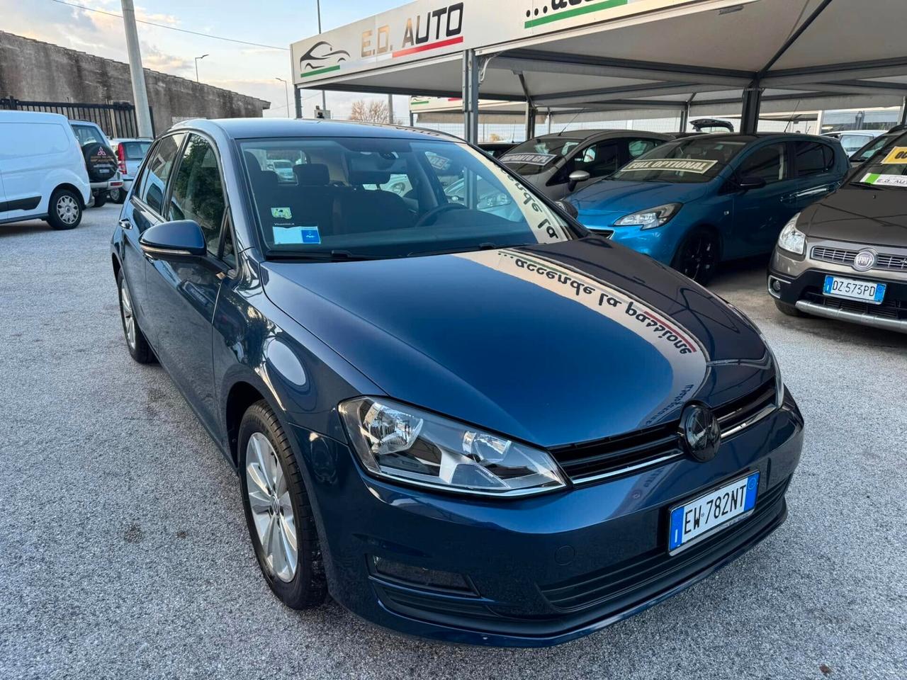 VOLKSWAGEN GOLF 7 1600TDI 110CV CRONOLOGIA TAGLIANDI VOLKSWAGEN