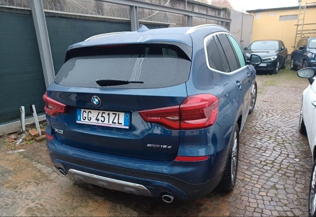 Bmw X3 18D 150CV STEPTRONIC 48V S-DRIVE LUXURY ( FARI LED - AMBIENT LIGHT TETTO PANORAMICO APR. )