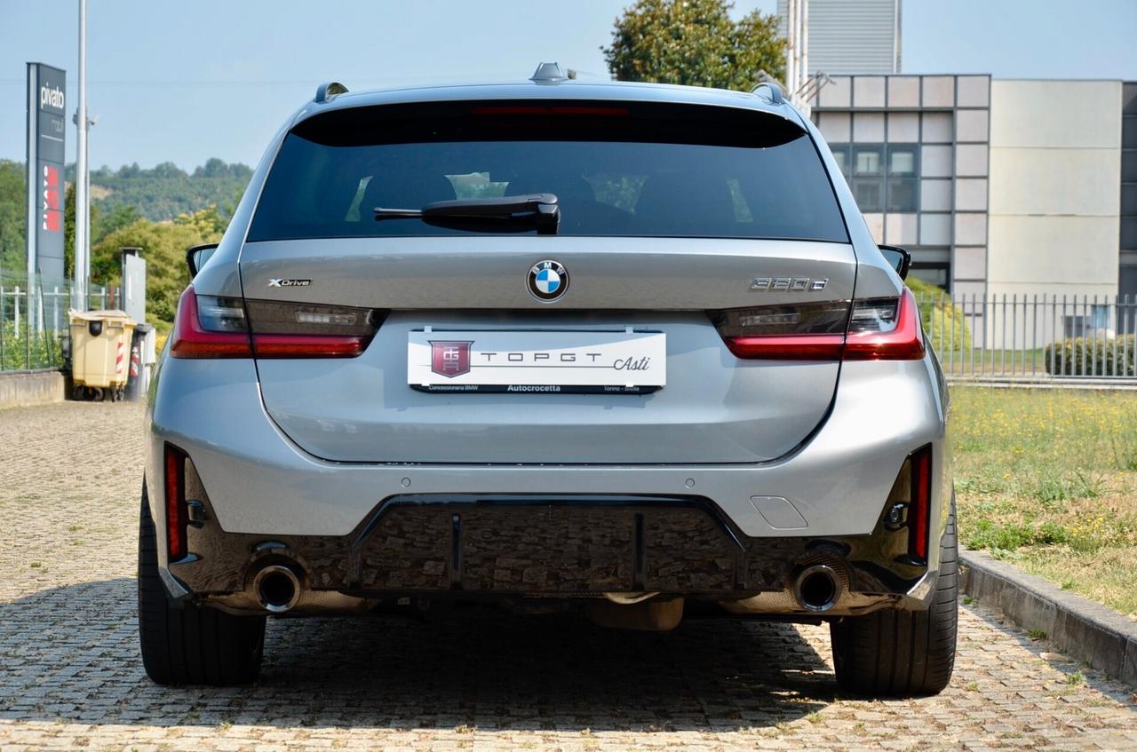 BMW 320d TOURING MILD HYBRID 48V XDRIVE MSPORT 190cv AUTO, GARANZIA BMW FINO AL 2/2028, UNICOPROPRIETARIO, EURO 6D, UFF ITALIANA, SERVICE BMW, PERMUTE