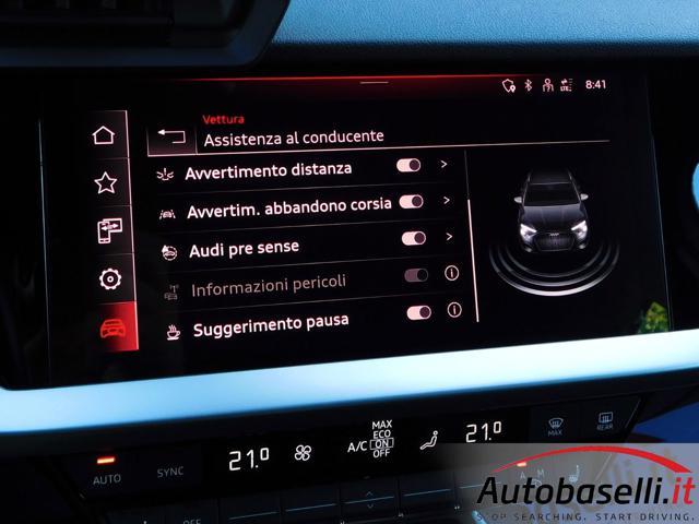 AUDI A3 SPORTBACK 30 TFSI 1.000CC 110CV "S-LINE"