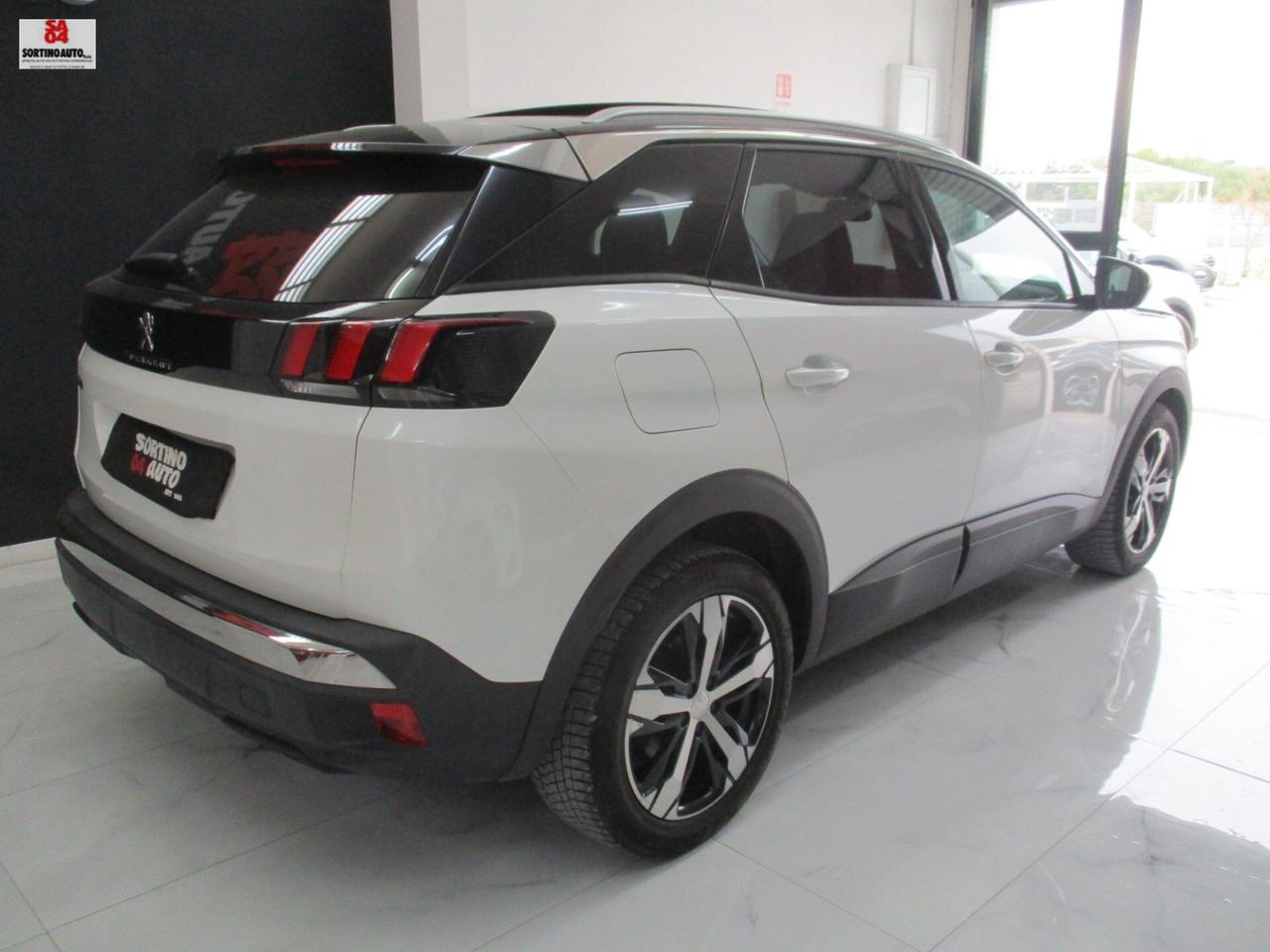 Peugeot 3008 BlueHDi 130 S&S EAT8 Allure 131cv 9/2020 KM90000 DOPPIO TETTO