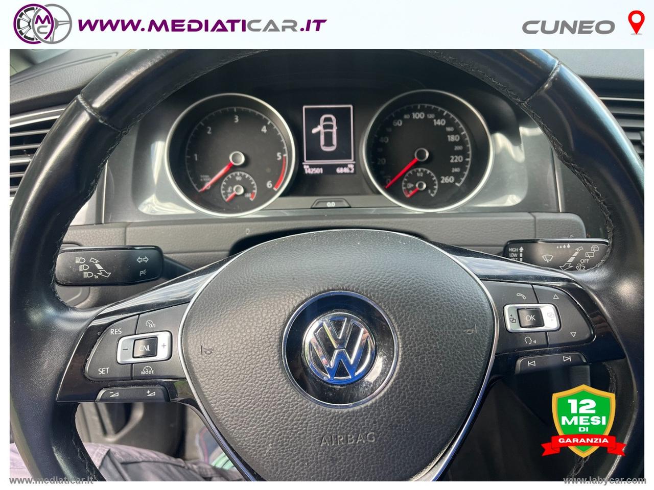 VOLKSWAGEN Golf Variant 1.6 TDI 90 CV Trendline BMT