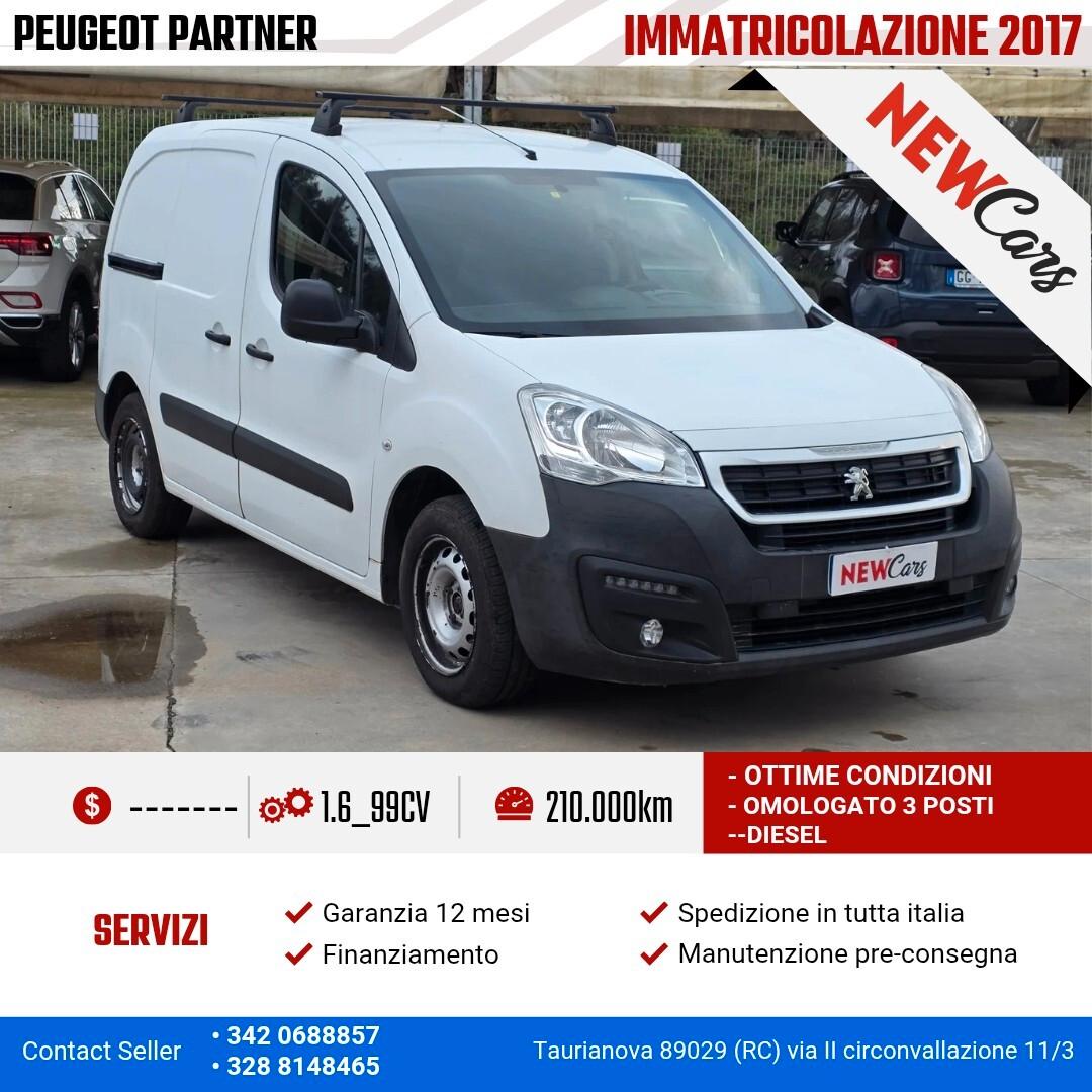 Peugeot Partner BlueHDi 100 L1 Furgone Premium