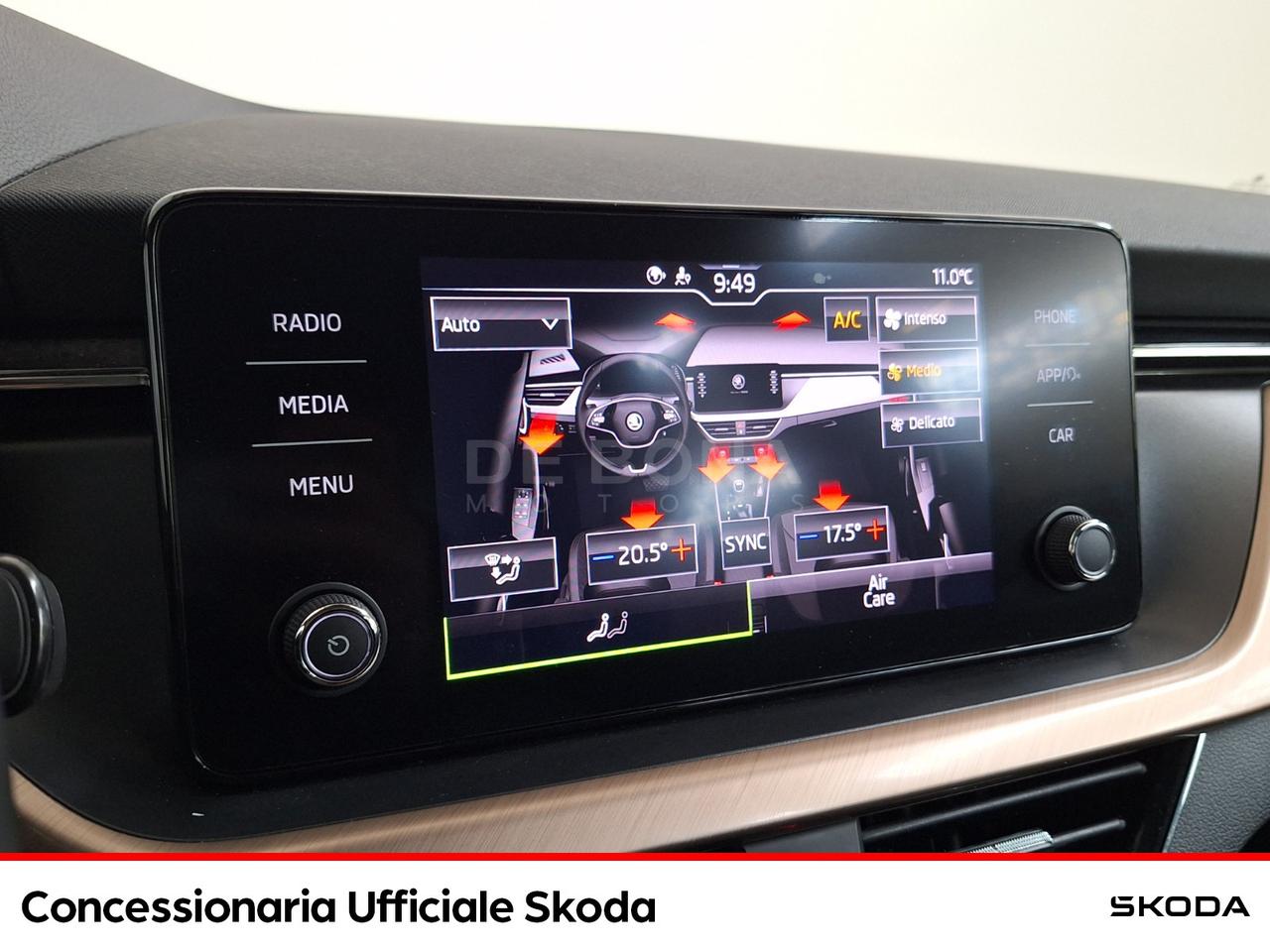 Skoda Kamiq 1.0 tsi black dots 110cv