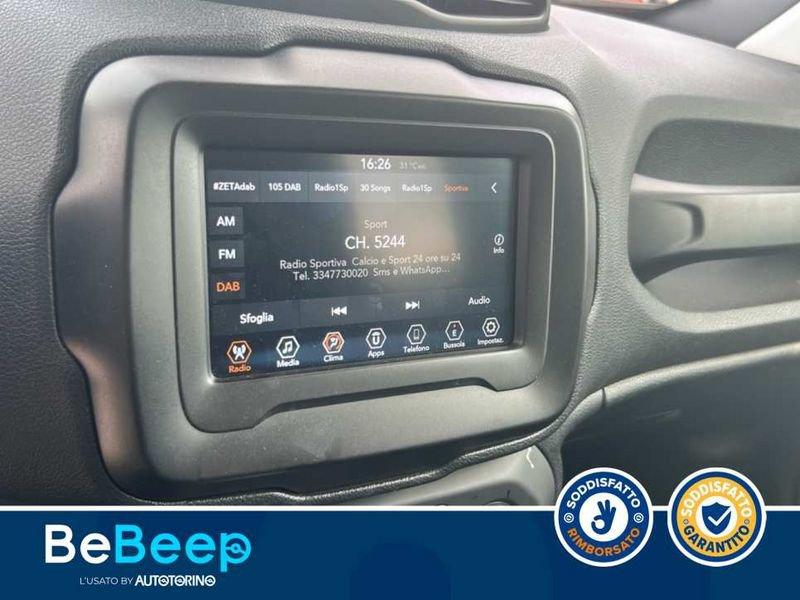 Jeep Renegade 1.6 MJT LIMITED 2WD 120CV DDCT