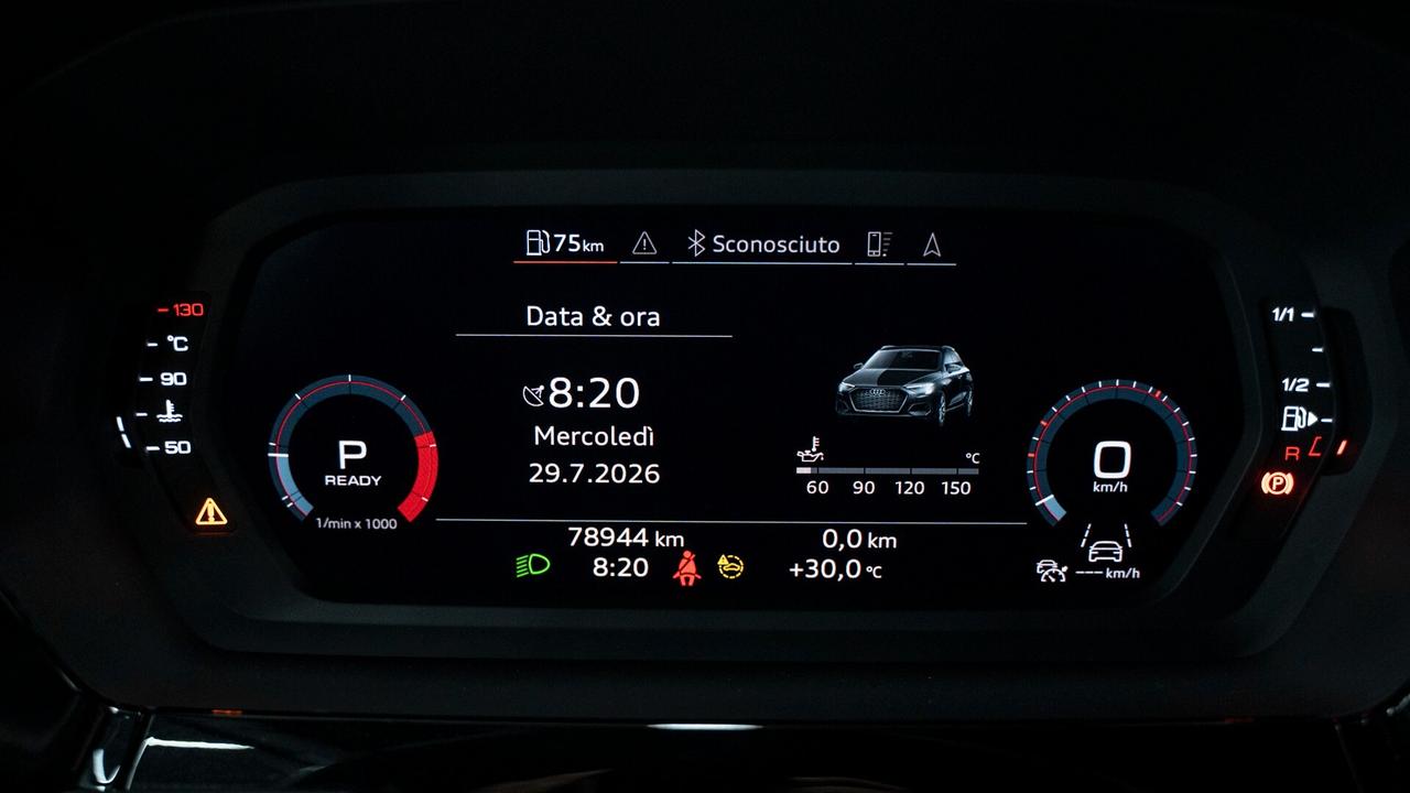 Audi A3 SPB 35 TDI S TRONIC SPORT BLACK EDITION ADVANCED NAVI FULL OPTIONAL