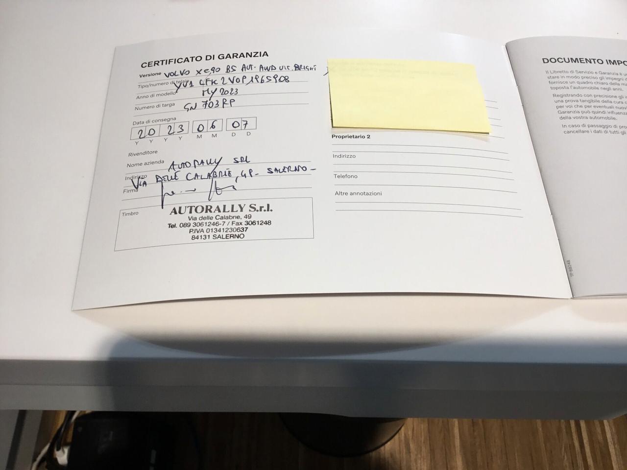 Volvo XC 90 B5 (d) AWD AUT. 7 posti Ultimate Bright