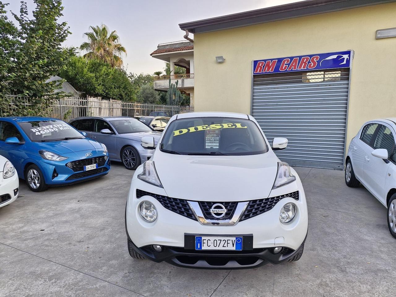 NISSAN JUKE 1.5 DCi 110CV TEKNA BIANCA PERLATA