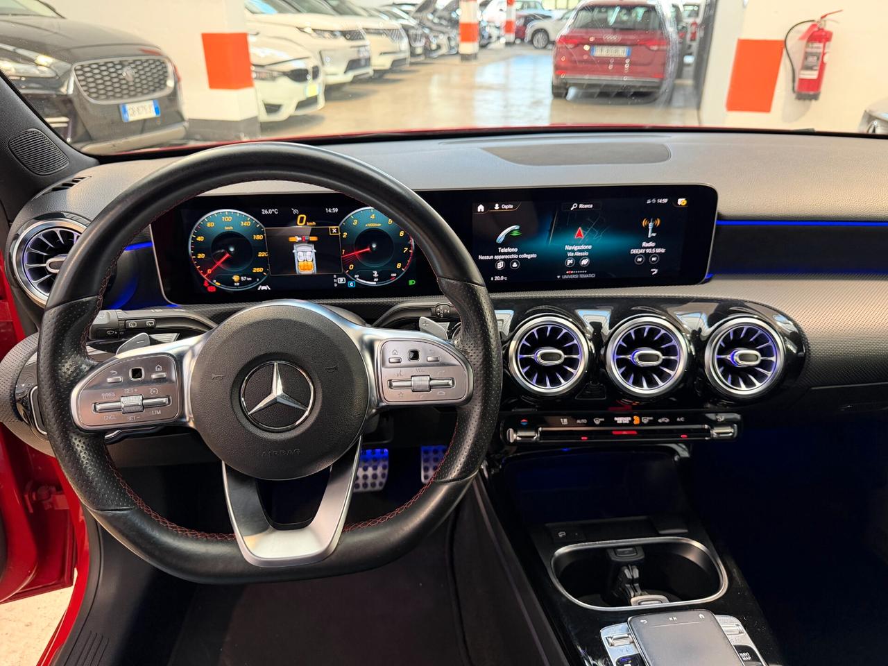 Mercedes-benz A 200 Premium AMG-LUCI-SCHERMI GRANDI