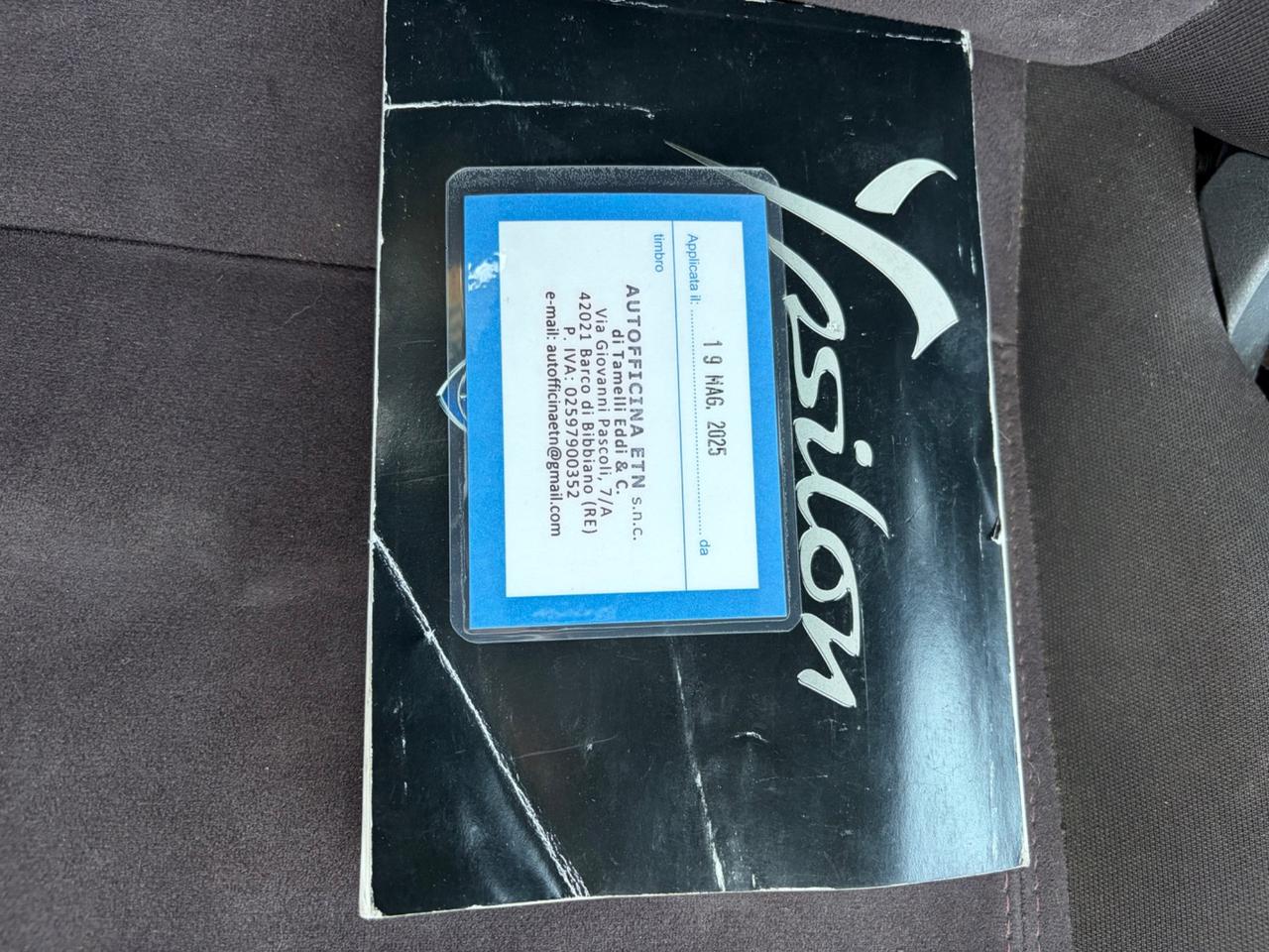 Lancia Ypsilon 0.9 TwinAir Metano Ecochic