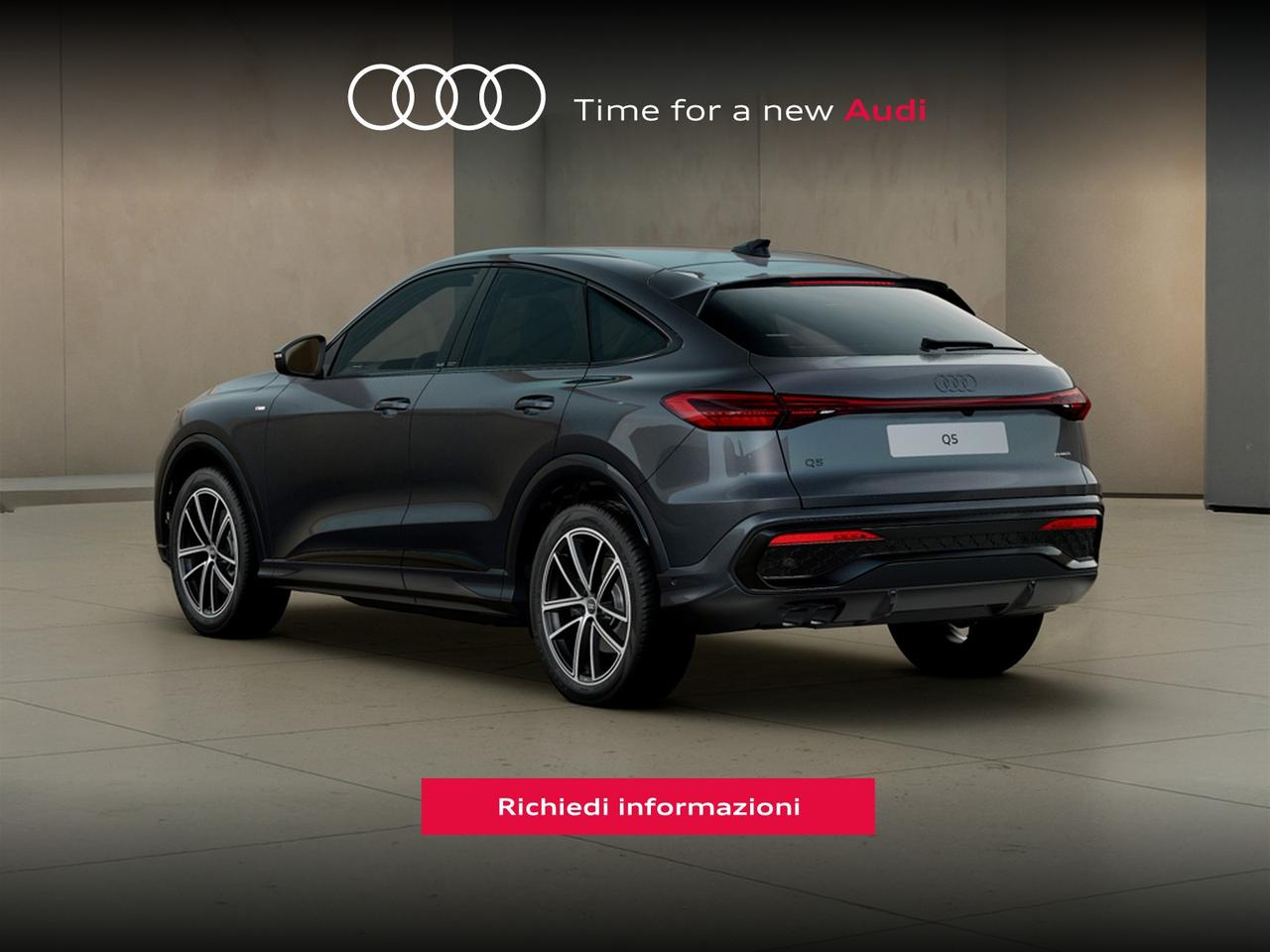 Audi Q5 sportback 2.0 tdi mhev+ s line edition quattro 204cv s-tronic