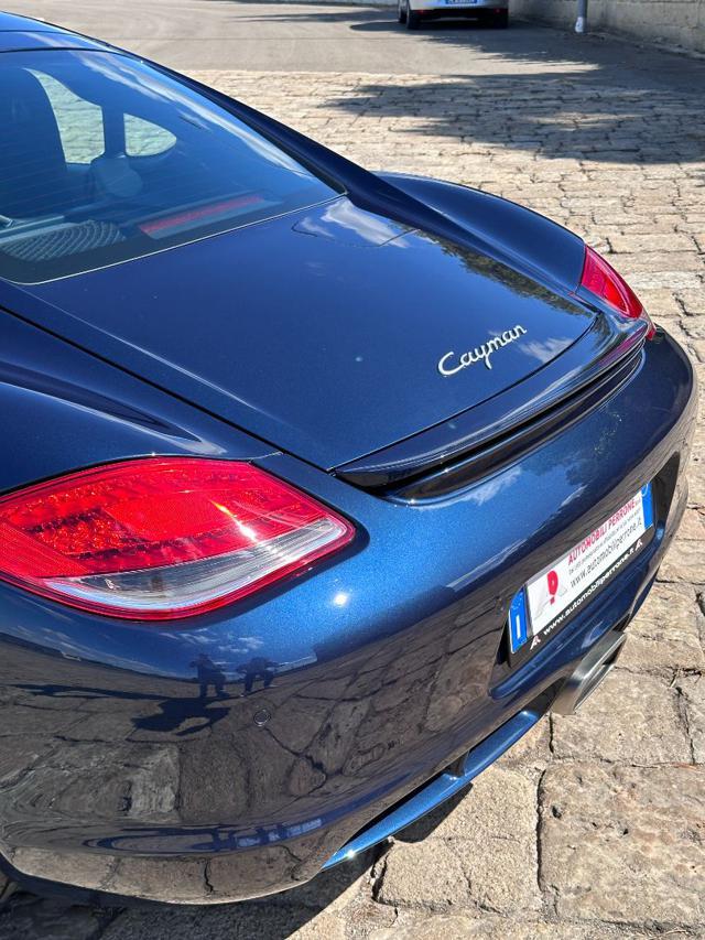 PORSCHE Cayman 2.9 265cv Manuale (Pelle blu/Navi Pcm/Xeno)