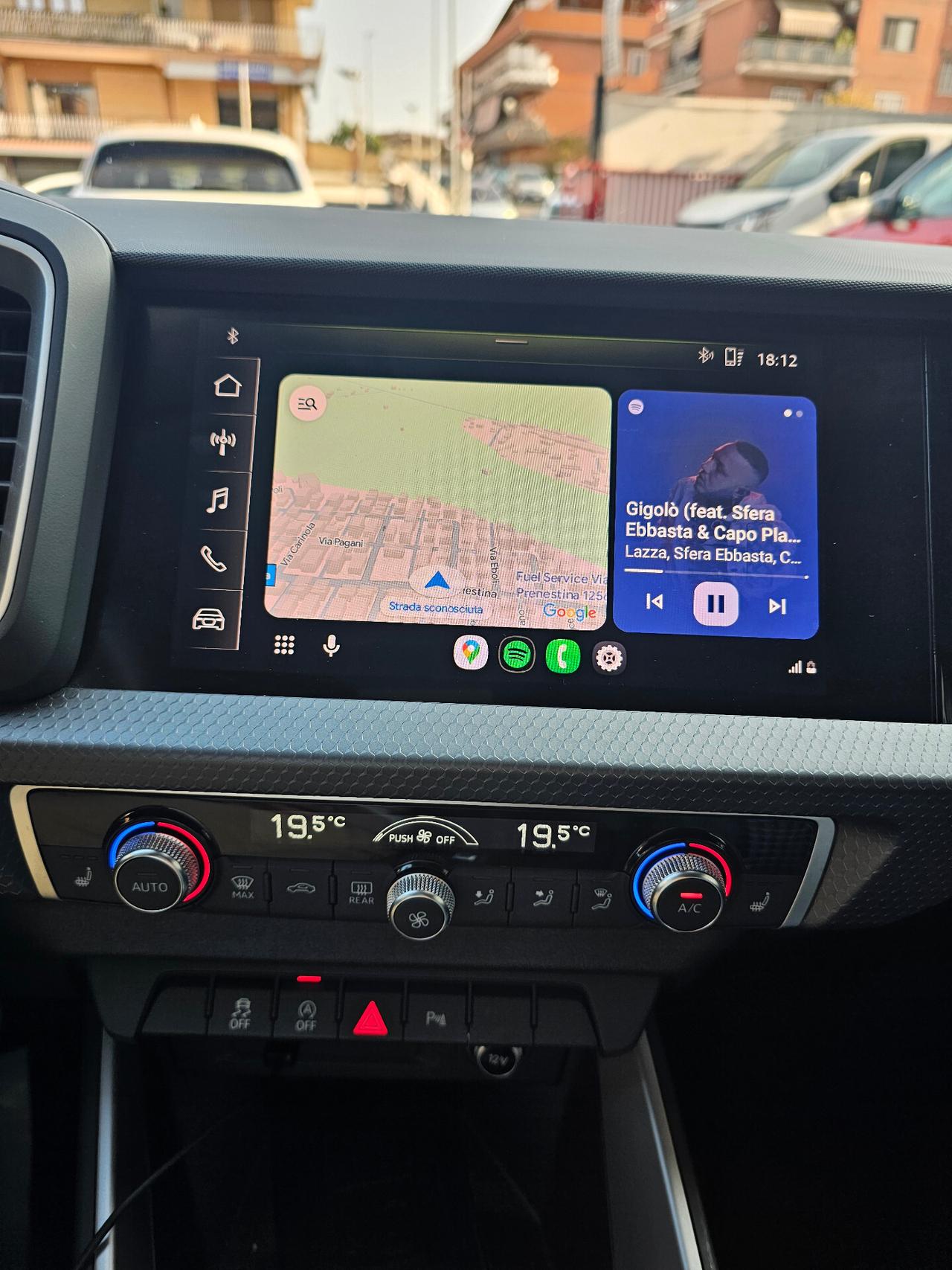 Audi A1 SPB 30 TFSI S tronic S line INT E EST UNIPRO' ANDROID TAGL UFF