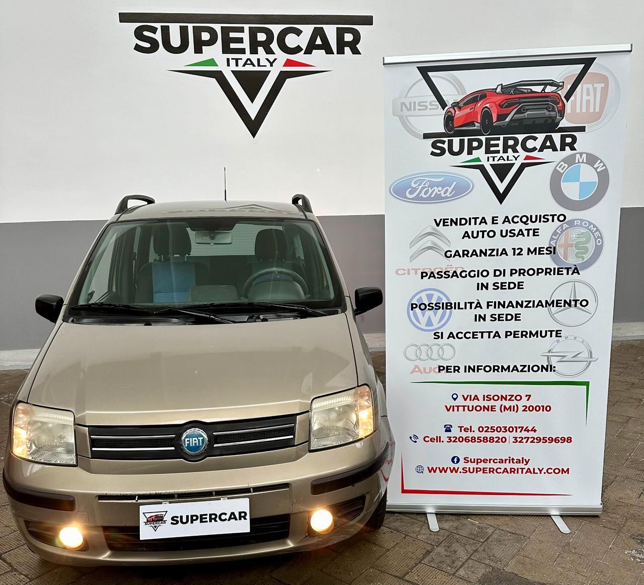 Fiat Panda 1.2 Benz, Euro 4, Unico Propri, certificata e garantita